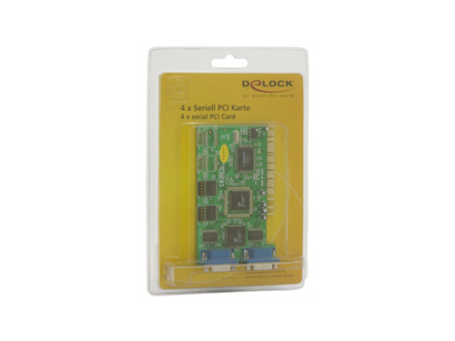 I/O FIFO Karte PCI 4s, Delock® [89046]