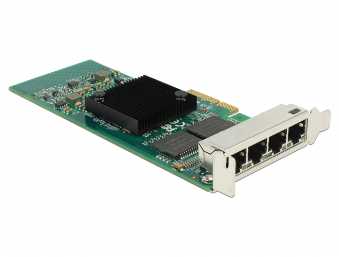 PCI Express Karte > 4 x Gigabit LAN, Delock® [89946]
