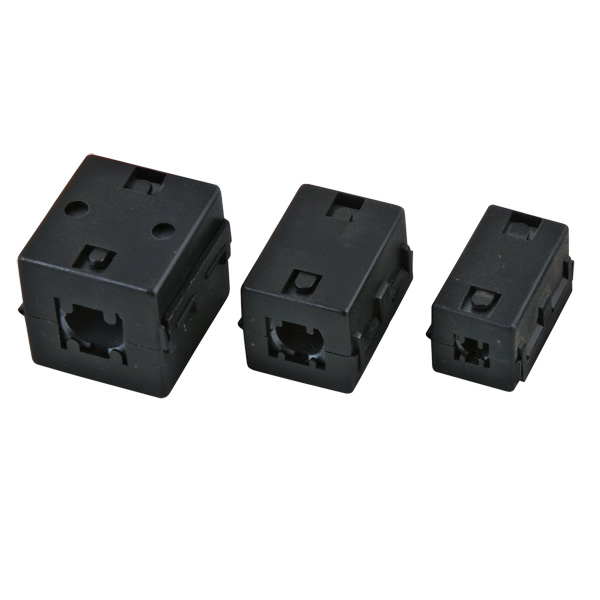 Ferrit-Ringkern 10,0mm,schwarz Bauform: eckig, Good Connections®