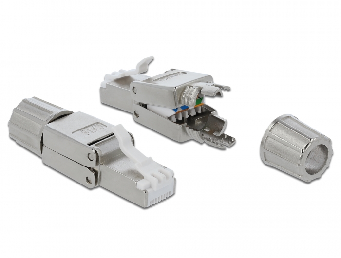 RJ45 Stecker Cat.6 STP werkzeugfrei, Delock® [86476]