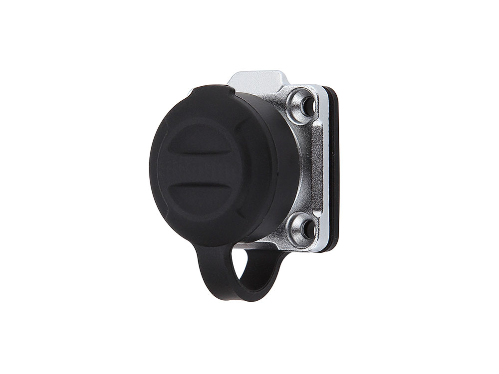 Industrie-Steckverbinder S3 - Power (4-Pin) Durchführungskupplung mit Flansch, Lötanschluss, Metall, M20, Bajonett, IP65/67, Good Connections®