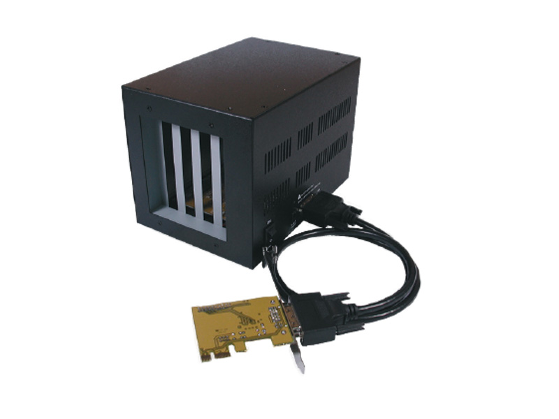 PCI-Express-Bus zu 4 x PCI-Slot Expansion-Box, Exsys® [EX-1010]