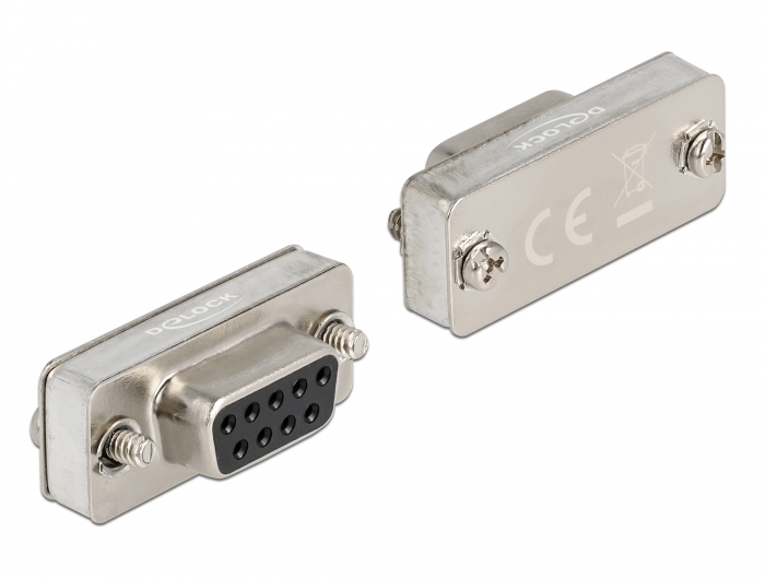 RS-232/422/485 Loopback Adapter mit DB9 Buchse, Delock® [66825]
