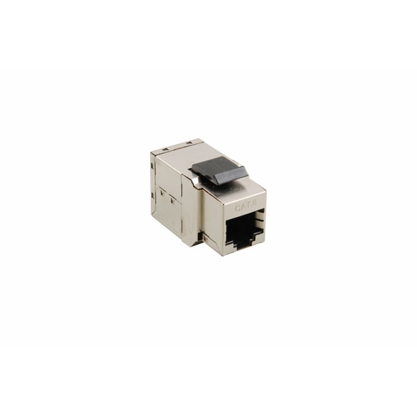 Modular-Adapter Cat.6 STP Snap-In, metall