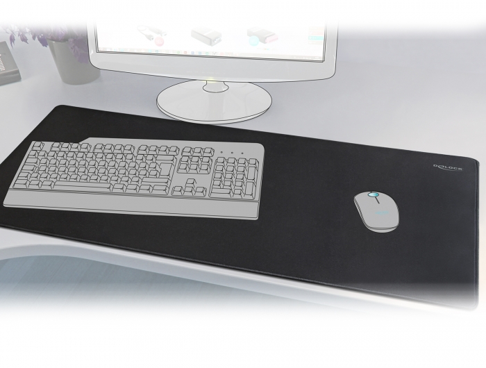 Gaming Mauspad 900 x 500 mm - wasserabweisend, Delock® [12027]