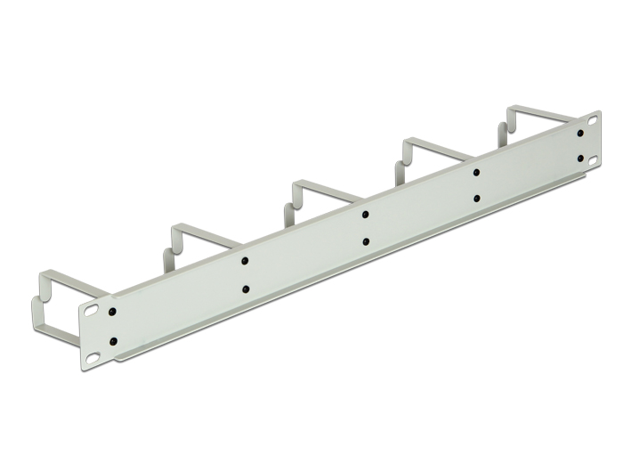 19" Kabelmanagement Panel grau, Delock® [42116]
