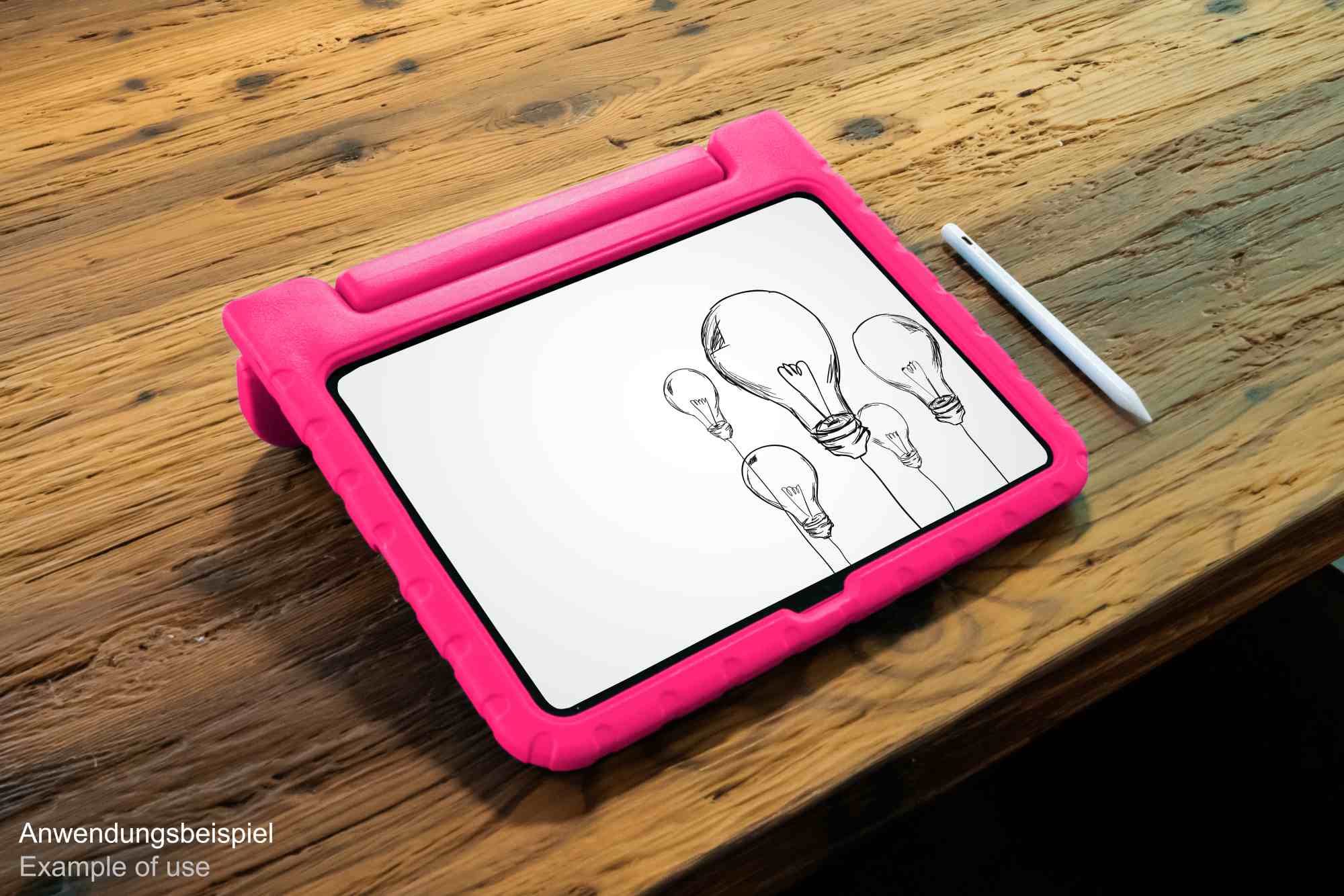 iPad 10,9" (10. Gen.) Tablet-Schutzhülle mit Kickstand, magenta, Good Connections®