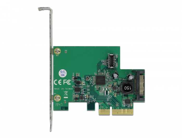 PCI Express Karte zu 1 x intern USB 3.2 Gen 2 Key A 20 Pin Buchse, Delock® [89029]