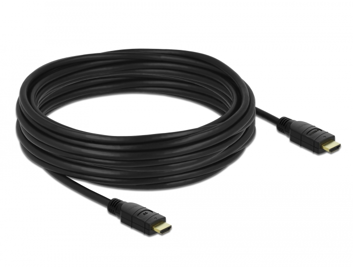 Aktives HDMI Kabel 4K 60 Hz, schwarz, 10 m, Delock® [85284]