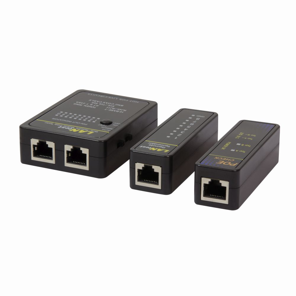 Netzwerk Kabeltester mit PoE Finder, LogiLink® [WZ0015P]