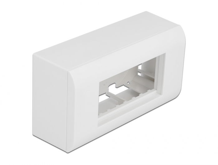 Aufputzgehäuse für Easy 45 Module 152 x 82 mm, weiß, Delock® [81333]