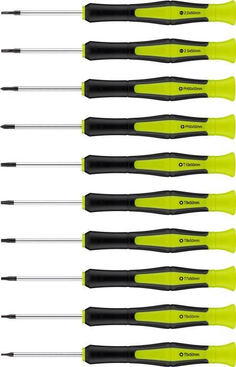 58-teiliger Schraubendreher-Koffer, 16 Schrauber, Bithalter, 40 Bits