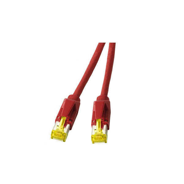 Cat. 6a, RJ45 Patchkabel HRS TM31 S/FTP Dätwyler 1200MHz 5,0m rot