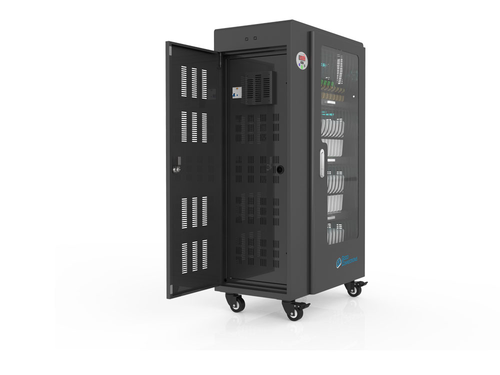 Good Connections® ANTARES T52S Tablet-Ladewagen, UV-C Desinfektion, Sync-Funktion, schwarz