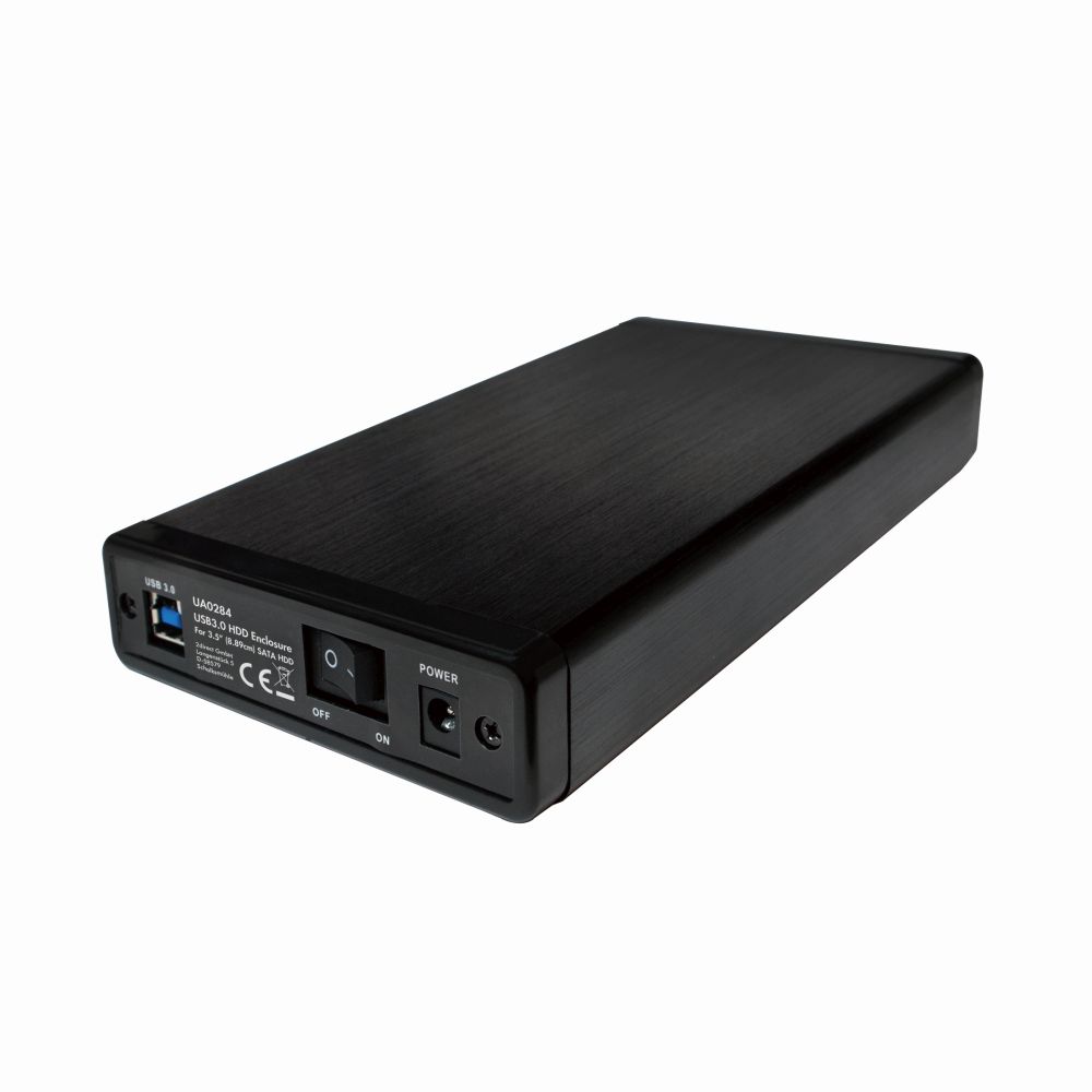 Festplattengehäuse 3,5 Zoll, S-ATA, USB 3.0, LogiLink® [UA0284]