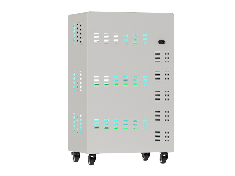 Good Connections® ANTARES PRO T30C Ladewagen bis 11", USB-C™, 30W Port, PD3.0, UVC-Desinfektion, grau