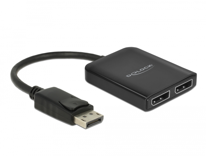 DisplayPort 1.4 Splitter 1 x DisplayPort zu 2 x DisplayPort MST, Delock® [87768]