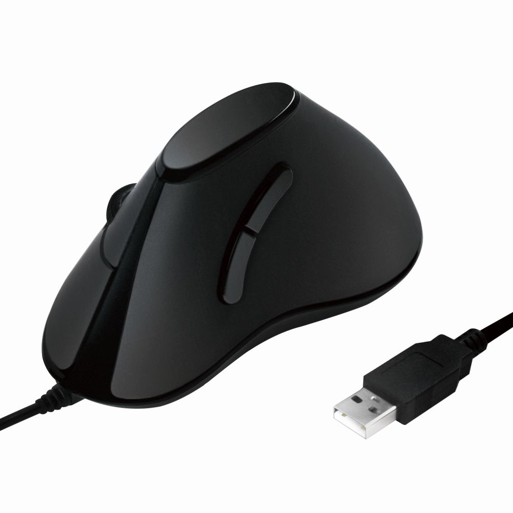 Ergonomic Vertical Mouse, USB, schwarz, LogiLink® [ID0158]