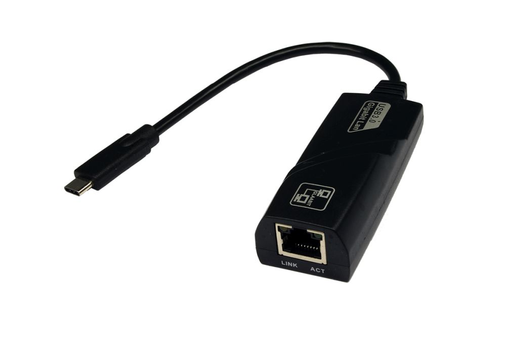 USB 3.1 (Gen.1) C Stecker an Ethernet 1Gigabit LAN, Exsys® [EX-1318]