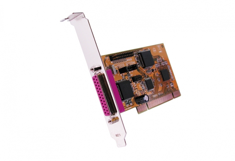 Schnittstellenkarte, PCI 1P Parallel-Karte, EPP, Legacy 3BC, 378, 278, Exsys® [EX-41021]