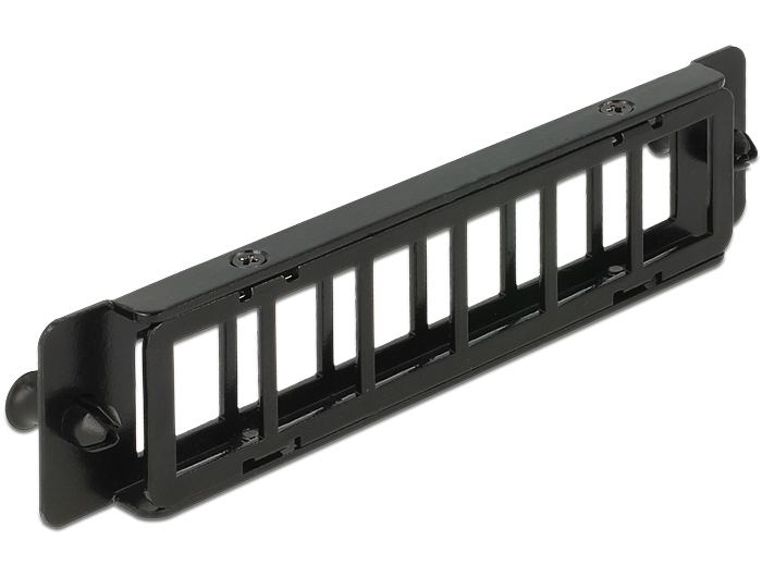 Keystone Halterung 6-Port Panel für Geräteeinbau, Delock® [86274]