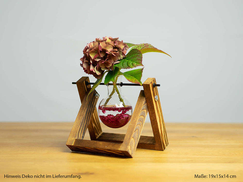 Deko-Blumenvase "Rundkolben"