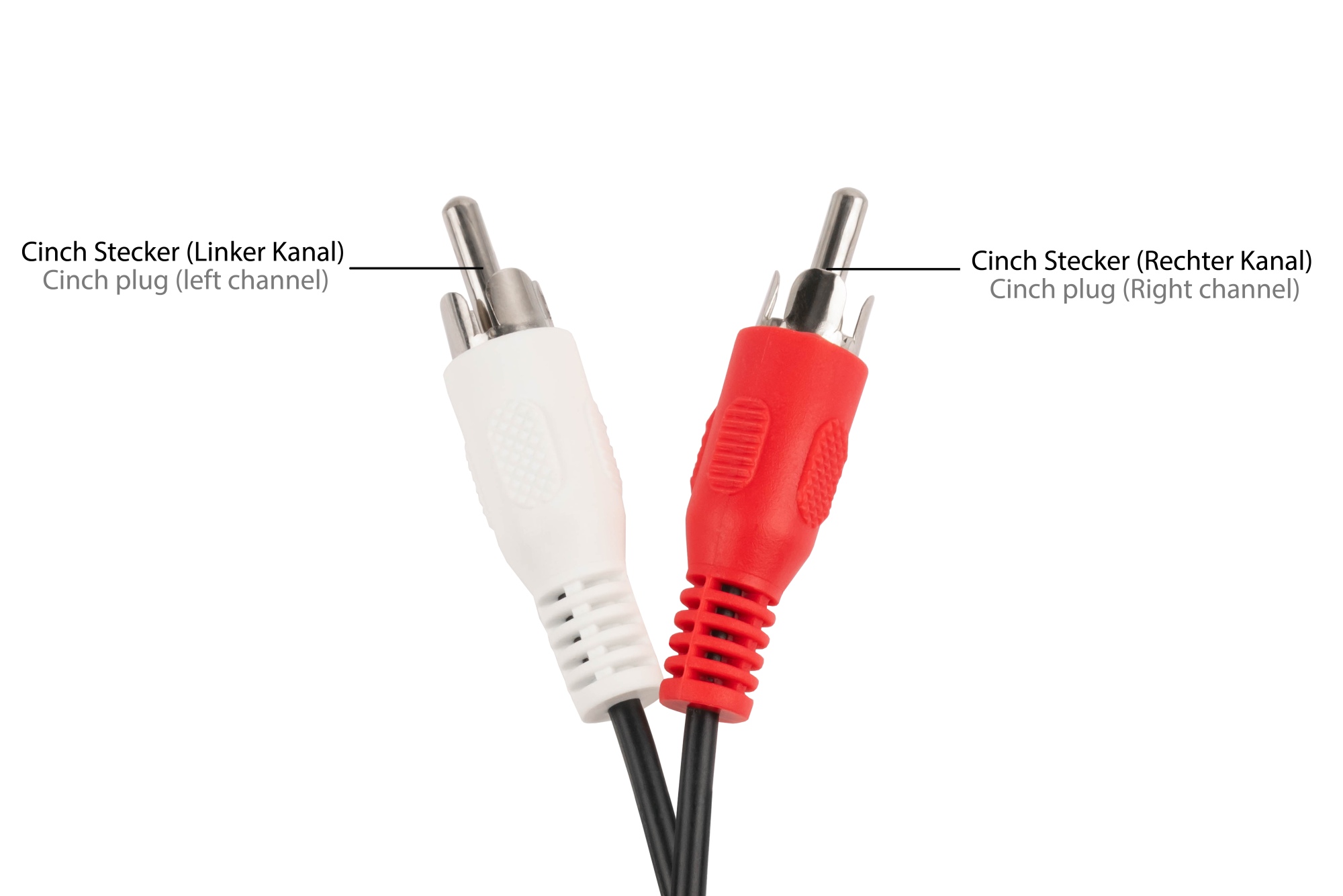 Audio Adapter 5-pol DIN Buchse an 2x Cinch Stecker, 0,2m, Good Connections®