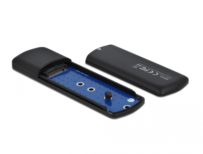 Externes Gehäuse für M.2 NVMe PCIe SSD mit USB Type-C™ Buchse - werkzeugfrei, Delock® [42615]