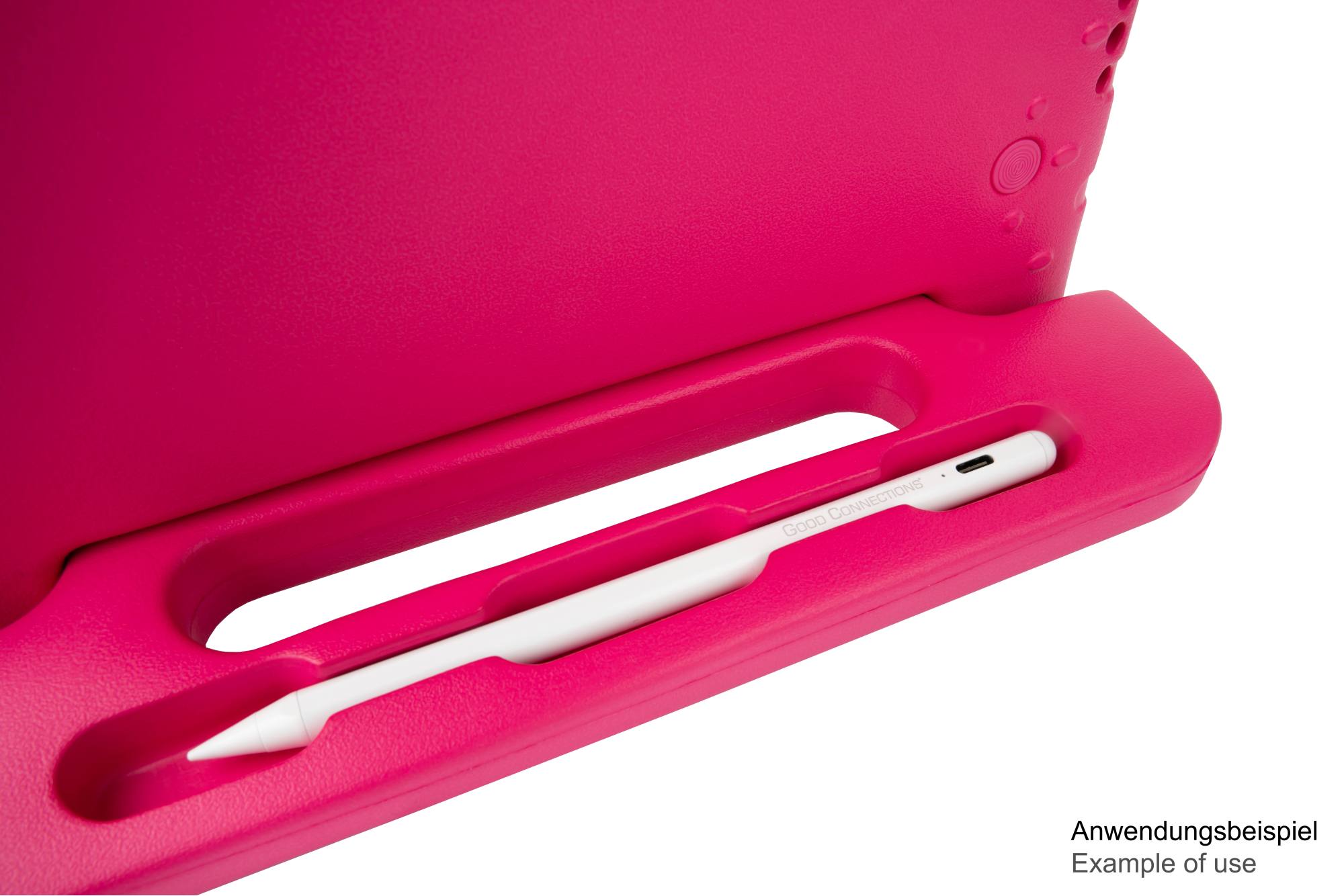 iPad 10,9" (10. Gen.) Tablet-Schutzhülle mit Kickstand, magenta, Good Connections®