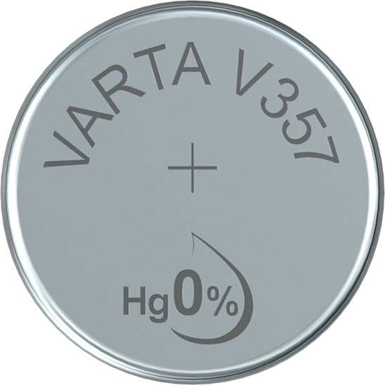 Varta® Knopfzelle (V13GS/357) Silberoxid-Zink, SR44, 1,55V, 155mAh