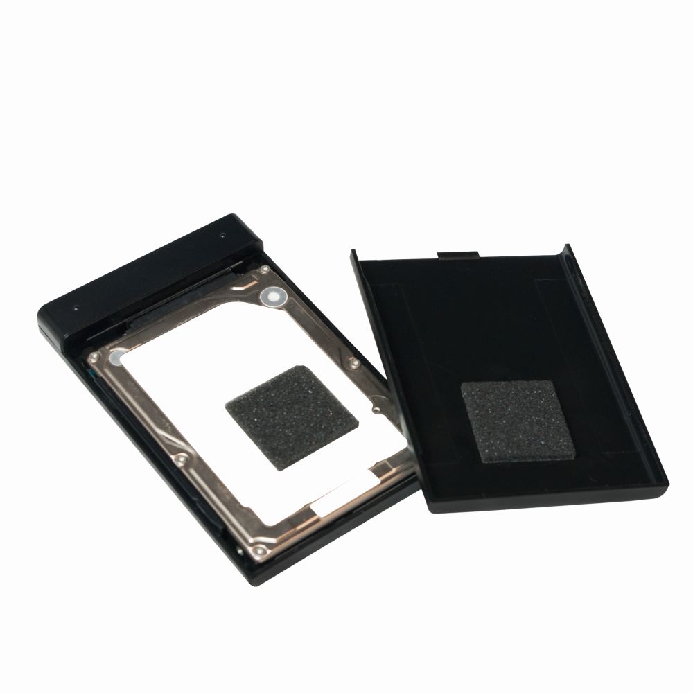 USB 3.0 HDD Gehäuse für 2,5" SATA HDD/SSD, Schwarz, LogiLink® [UA0275]