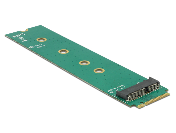 Adapter M.2 Key M Stecker an M.2 Key E Slot, Delock® [65831]