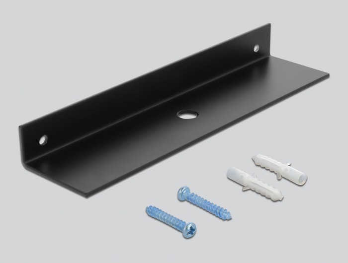 LPWAN 868 MHz Antenne SMA Stecker 4,5 dBi starr omnidirektional mit Anschlusskabel RG-58 C/U 2,5 m outdoor schwarz, Delock® [12722]