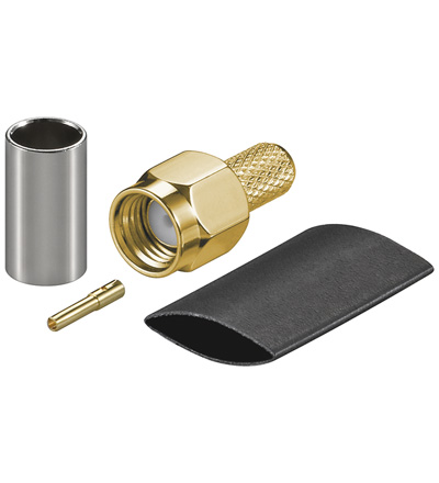 RP-SMA Crimpstecker für RG-58, Good Connections®