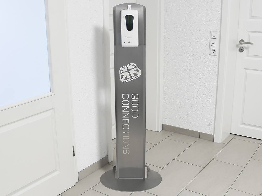 Design Desinfektionsständer mit Sensorik 4 mm, Good Connections®