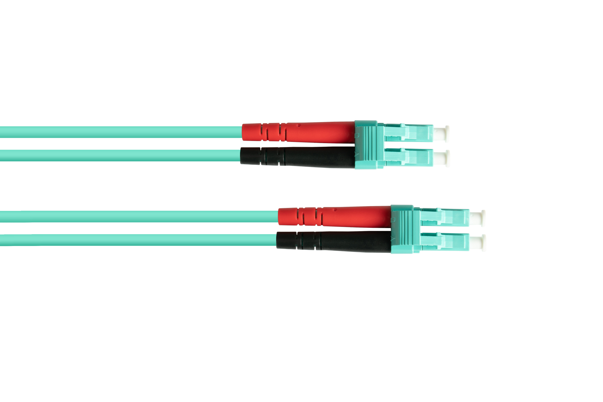 Patchkabel LWL Duplex OM3 (Multimode, 50/125) LC/LC, LSZH, austauschbare Polarität, 3m, Good Connections®