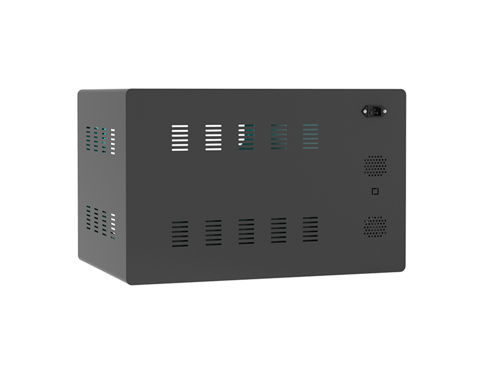 Good Connections® ANTARES PRO T10C Ladewagen bis 11", USB-C™, 30W Port, PD3.0, UVC-Desinfektion, schwarz