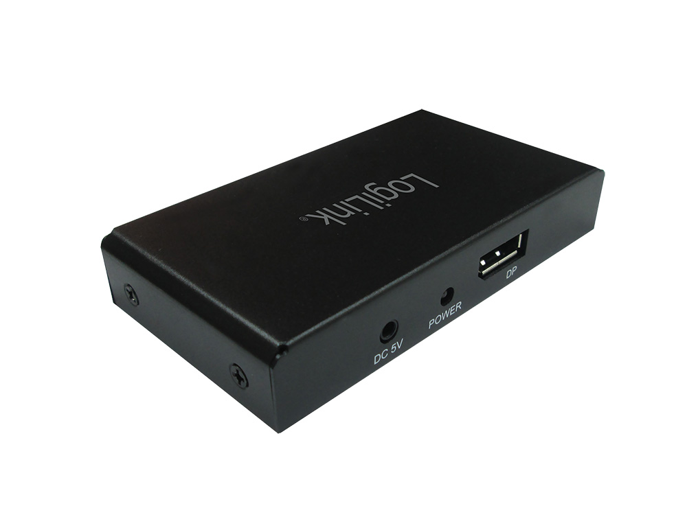 4K DisplayPort 1.2 Splitter, 2x DisplayPort, LogiLink® [CV0090]