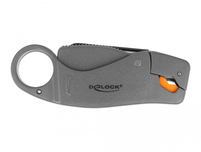 Abisolierwerkzeug für Koaxialkabel mit 3 Klingen, Delock® [90512]