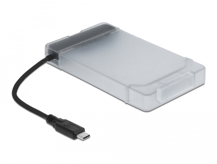 USB Type-C™ an SATA Konverter mit 2,5" Schutzhülle, Delock® [64084]