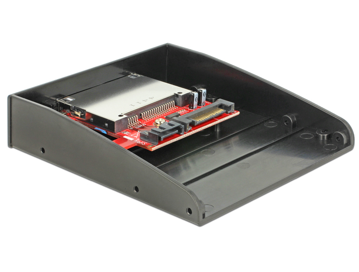 Card Reader CFast an SATA 7 + 15 Pin 3.5", Delock® [91496]