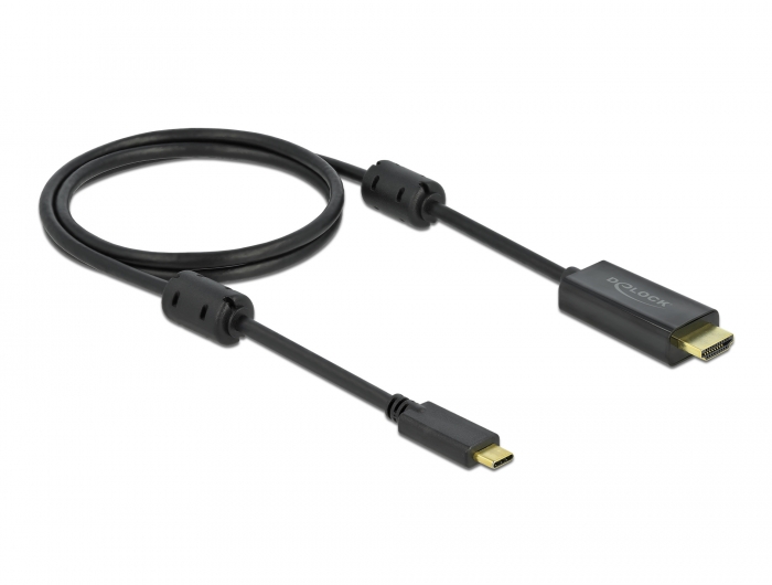 Aktives USB Type-C™ zu HDMI Kabel (DP Alt Mode) 4K 60 Hz 1 m, Delock® [85969]