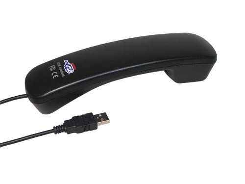 USB Telefonhörer für Voice over IP, unterstützt Skype