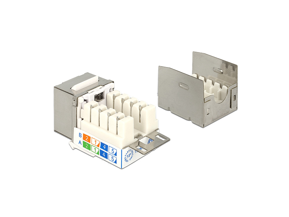 Keystone Modul RJ45 Secure Cat.6 an LSA, Delock® [86404]