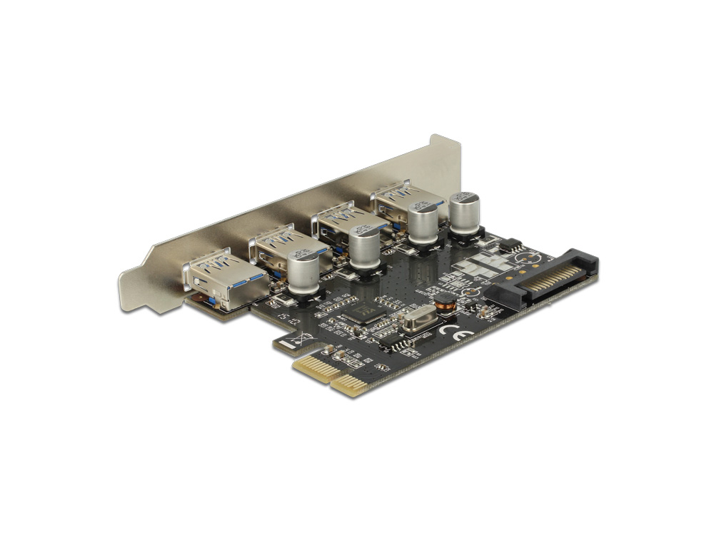 Schnittstellenkarte PCI Express an 4 x USB 3.0, Delock® [89297]