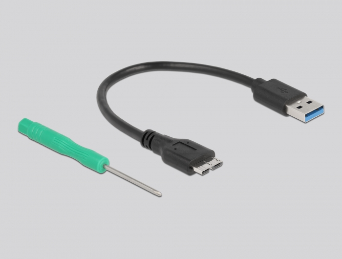 Externes Gehäuse SuperSpeed USB für mSATA SSD, Delock® [42006]