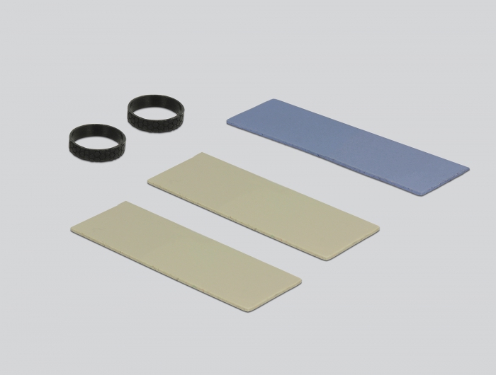 Kühlkörper 70 mm für M.2 Modul schwarz, Delock® [18283]