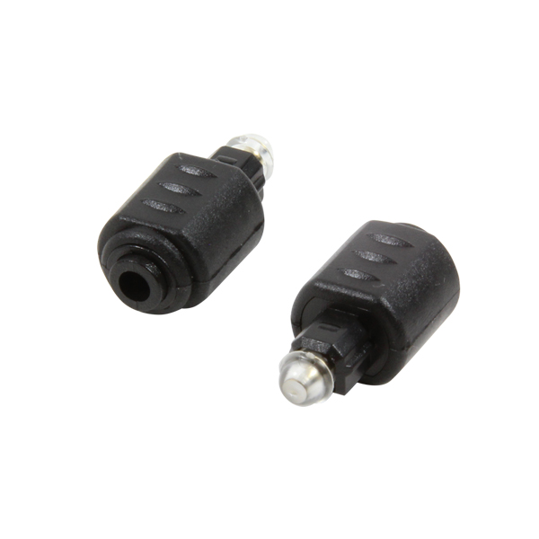Adapter Toslink Stecker an mini Buchse, schwarz, LogiLink® [ CA1016]
