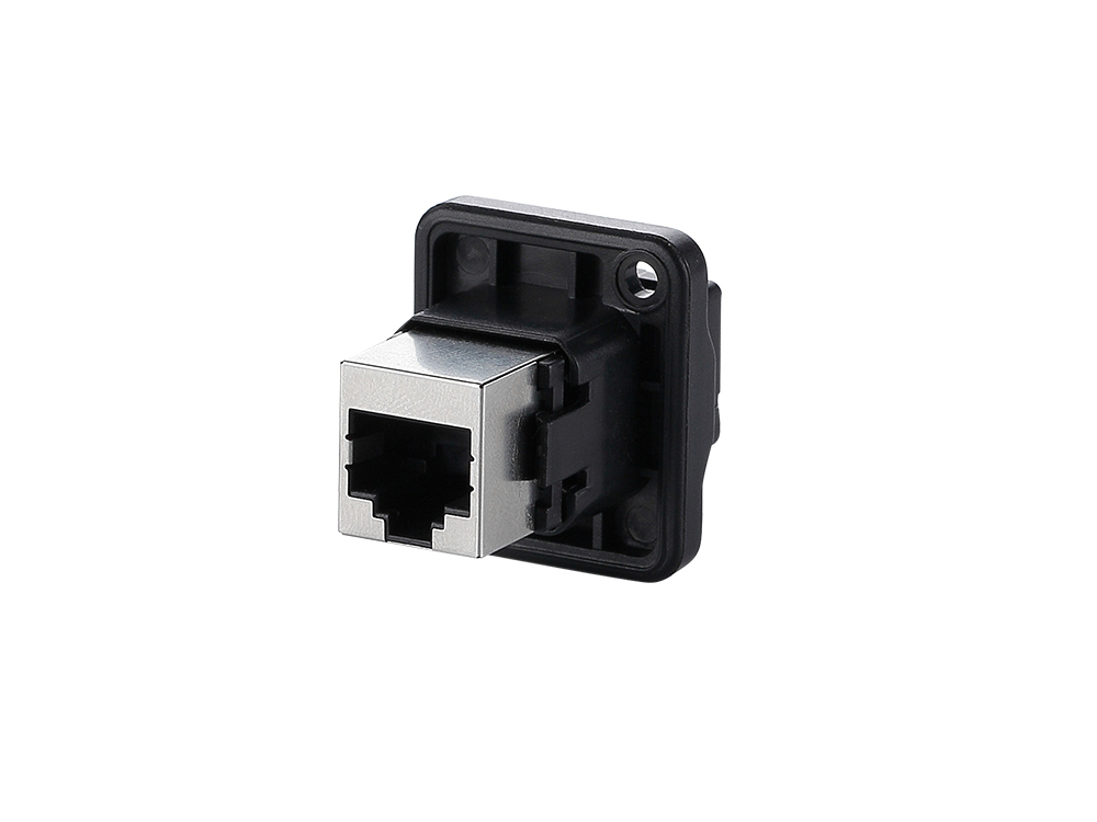 Industrie-Steckverbinder S6 - RJ45 Durchführungskupplung, RJ45 Buchse beidseitig, Good Connections®