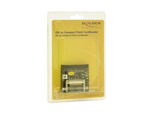 Card Reader IDE Compact Flash - Slotblech, Delock® [91624]